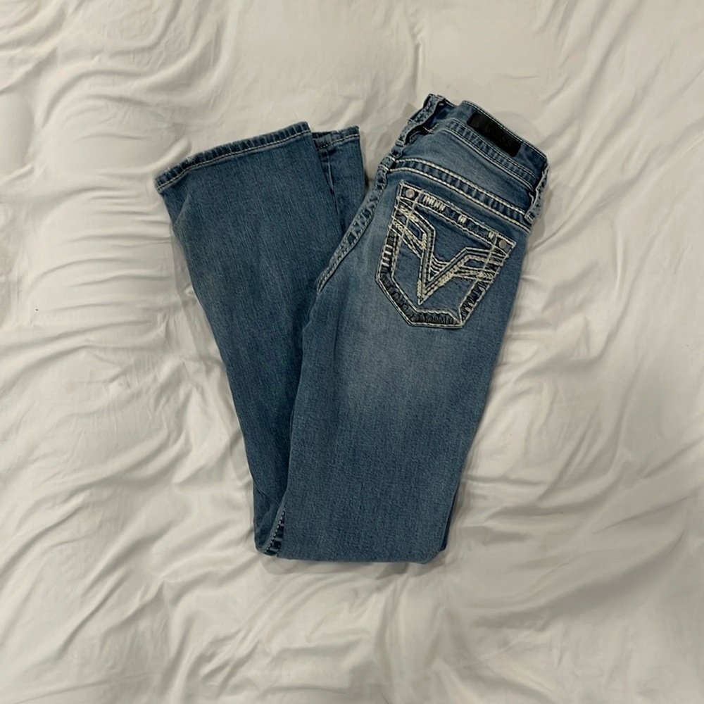 Vigoss Slim Bootcu Size 2 jeans like new